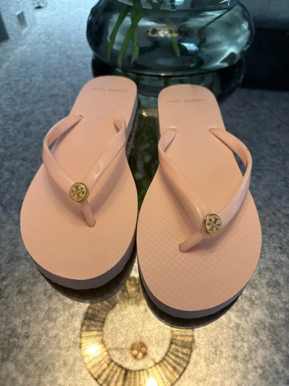 Tory Burch Kira Flip Flop sandals blush pink